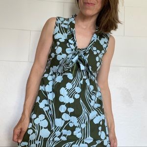 Handmade bow dress, nursing/maternity friendly!